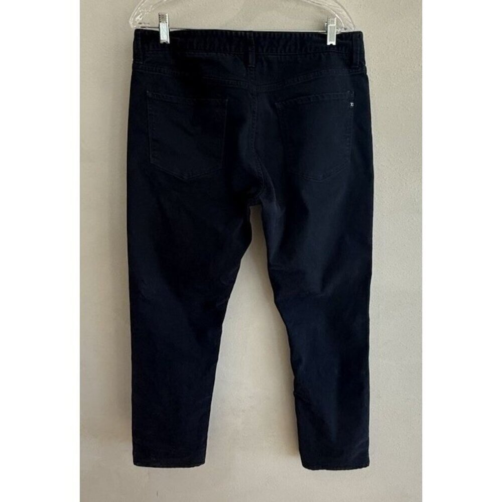 7 Diamonds Clifton Pants Mens 34 X 32 Blue Slim Straight Ultimate Stretch Modern - Picture 3 of 4